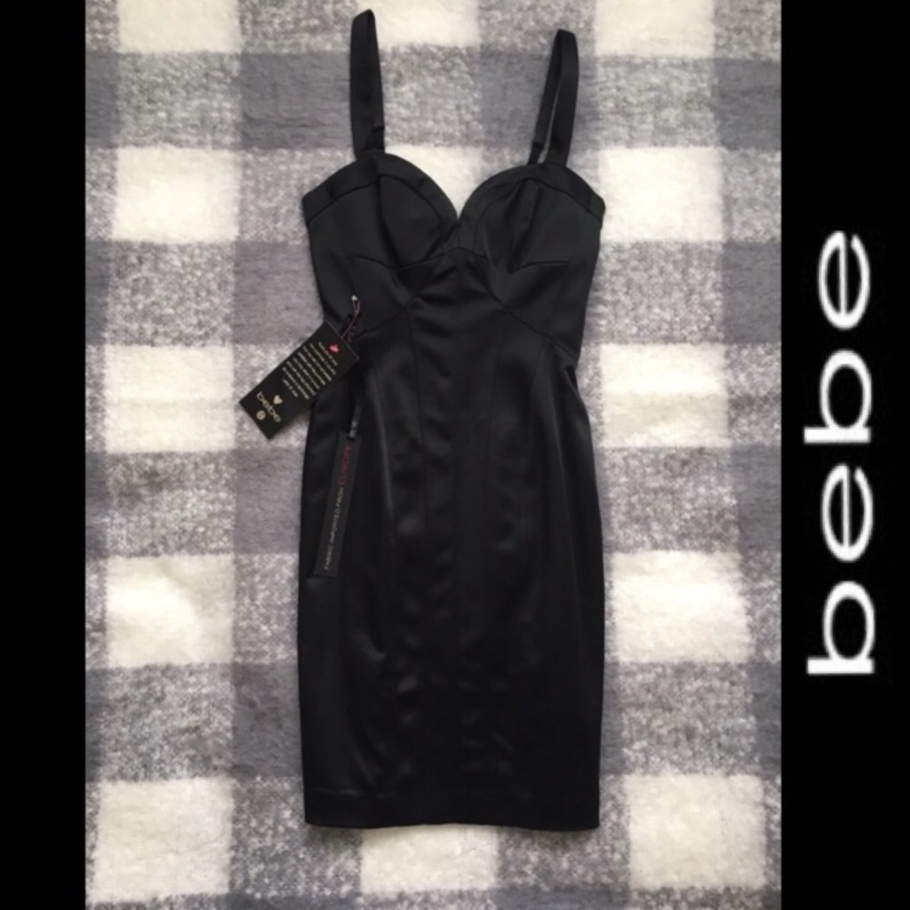 Bebe Curve Hugging Gatsby Dress